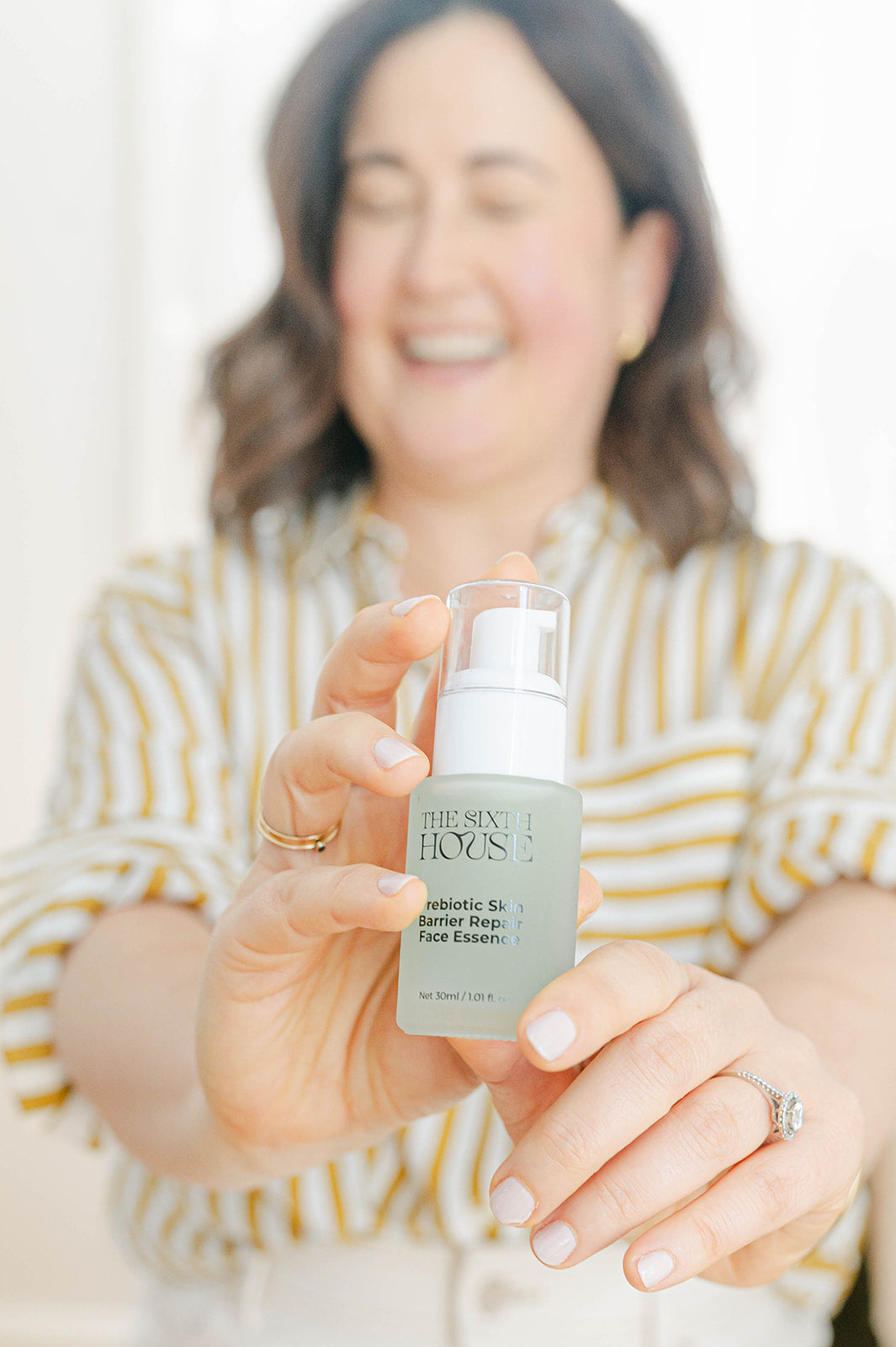 Soothing skincare product used to support the skin barrier